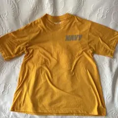 US navy リフレクタープリントトレーニングTシャツ