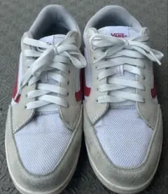 VANS ホワイト/レッド スニーカー