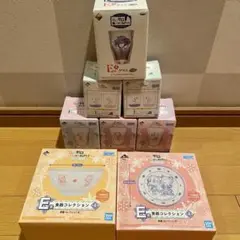 一番くじ Re:ゼロから始める異世界生活 リゼロ グラス プレート 8点セット