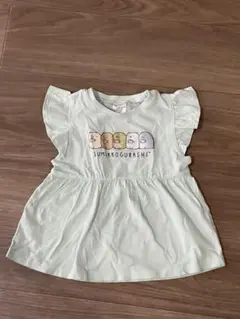 すみっコぐらし フリル袖 Tシャツ 110