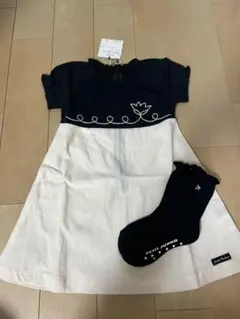 ワンピース 女の子 靴下付き 新品未使用