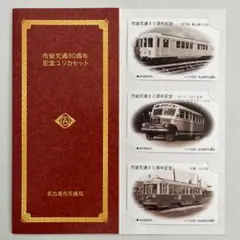 名古屋市電交通50周年記念 いぬくぎ型文鎮（金、銀セット） 名古屋市交通局 市営交通50周年記念 いぬくぎ文鎮 - メルカリ