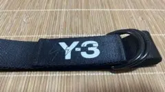 Y-3 Dリングベルト　yohji yamamotoロゴ入り　130cm