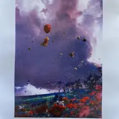 ステファン・マーチンエアー、希少な額装用画集より、状態良好、新品額 額装付 ステファン・マーティンエアー、【GIFT OF HUNNY】、希少な画集
