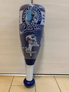 中日ドラゴンズ 応援バット（太い）レトロ　2本セット
