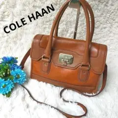 COLE HAANコールハーン 本革レザー 2wayショルダーバッグハンドバッグ