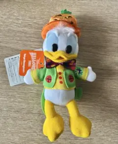 ディズニーハロウィーン2014 ドナルドダックぬいぐるみバッジ