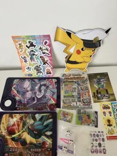 ポケモンフレンダ　シール　ステッカー　うちわ　メザスタ　ポストカード