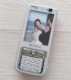 展示用モック★【ノキア705NK(N73)】サンド★SoftBank ガラケ模型