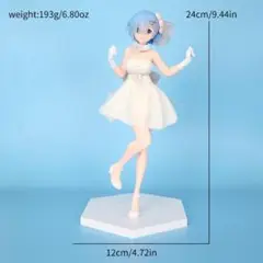 新品 Re ゼロから始める異世界生活 レム フィギュア クリアドレス 美少女 o