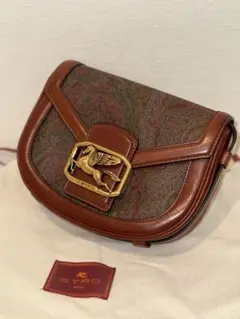 ETRO ペガサス金具 ショルダーバッグ