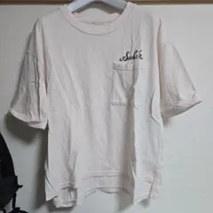 スカラーscolarボーリング風TシャツMライトピンク