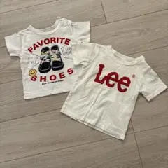 80㎝ Lee breeze Tシャツ２枚セット