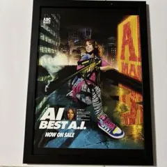 (A4額付き)AI アイ　BEST A.I. タワレコ　切り抜き