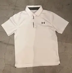 Under Armour ホワイトポロシャツ Mサイズ
