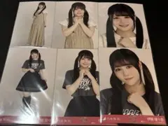 乃木坂46 生写真　シャーリングワンピ　ライブTシャツ福岡　コンプ　伊藤理々杏