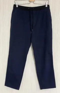 GU ネイビー アンクルパンツ　Mサイズ