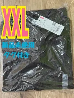 ユニクロ ポロセーター 半袖 ダークブラウン XXL