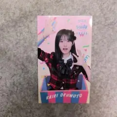 AKB48 20周年ツアー オリジナルステッカー　名刺サイズ　奥本カイリ