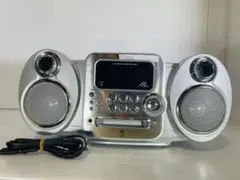 CD/MDプレイヤー(SHARP) SHARP 2000年製 MD CD カセット 録音 ラジカセ プレーヤー