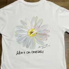 綿ホワイト Tシャツ古着