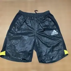adidas ピステパンツ ブラック/イエロー　サイズXO