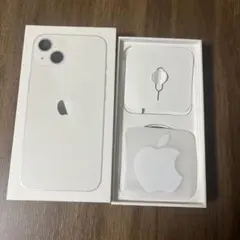 Apple iPhone 13 ホワイト の空箱