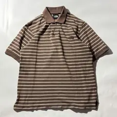 The North Face border S/S polo shirt y2k