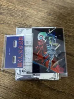 描く人 安彦良和展　アクリルスタンド Ζガンダム　カミーユ&クワトロ大尉