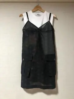 古着 コムデギャルソン シースルーワンピース ジュンヤ マンピンク ワンピース