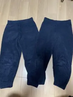 ユニクロ　キッズ　パイル　パンツ