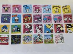 サンリオキャラクター　シールコレクション　シール27枚まとめ売り(被りあり)
