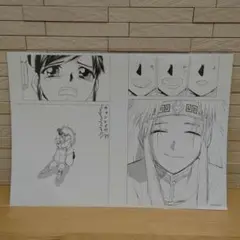金色のガッシュ！！と雷句誠原画展　複製原稿／ウォンレイ