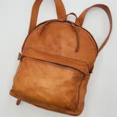 ゲンテン ゴートヌメ リュックサック バックパック キャメルカラー