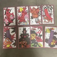 【封筒のみバラ売り】ミニレターセット 春 秋　マリオ花札