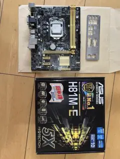 Intel Core i5-4570S、ASUS H81M-E マザーボード