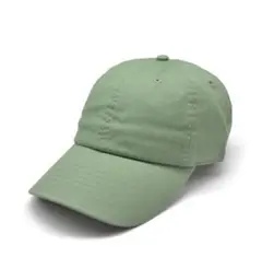 【新品】newhattan キッズ　キャップ　グリーンティー