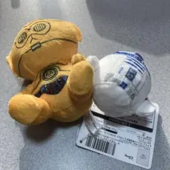 スターウォーズ　R2D2 C-3POぶるぶるぬいぐるみ