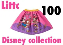 【新品】　Littc　Disney ミッキー　ミニー　レトロ　スカート　100