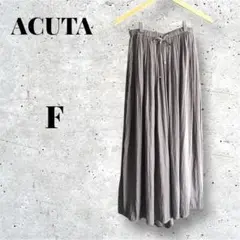 ACUTA アクータ パンツ ワイドパンツ ロング ガウチョパンツ F