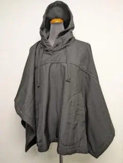 た927超美品　コムデギャルソン　ポンチョ　羽織　レオパード　フェイクファー た927超美品 コムデギャルソン ポンチョ 羽織 レオパード