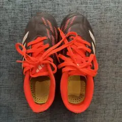 adidas Predator シューズ 19cm 黒/オレンジ