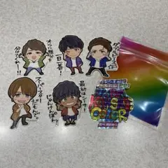 WEST. 翔べ関ステッカーセット