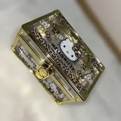 ち*️様 ハローキティ キラキラバニティケース 小物入れ