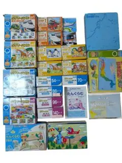 KUMON　くもん　ジグソーパズル　たんぐらむ　日本地図パズル
