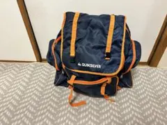 Quiksilver バックパック ネイビー/オレンジ　林間学校