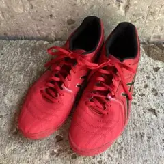 ASICS フットサルシューズ　赤　26.0