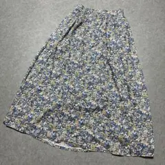 北欧暮らしの道具店 こころ躍る柄を纏って リバティプリントロングスカート