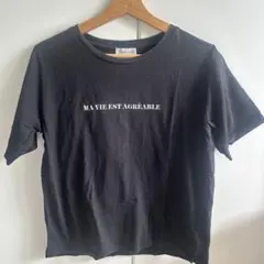 OPAQUE CLIP ロゴTシャツ 38/M