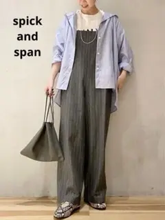 【破格!!!美品】spick and span ツイードウールキャミサロペット